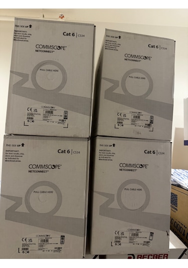 Commscope-amp Cat 6 Halogen Free Utp 23awg Lszh 305 Metre Beyaz