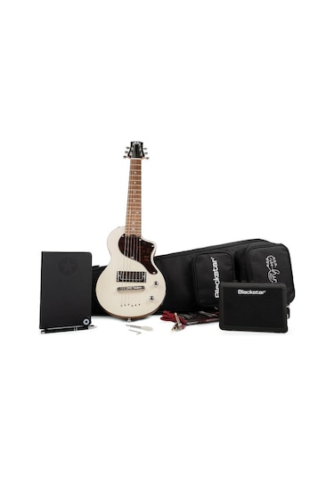 Blackstar Carry On Deluxe Gitar Seti (Vintage White)