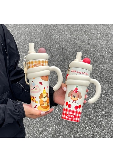 Maxaccess Green 700ml Termos: Çift Cidarlı, Sızdırmaz, Seyahat Kupası, Pipetli, Geniş Kulplu, Sıcak/soğuk İçecek Koruma