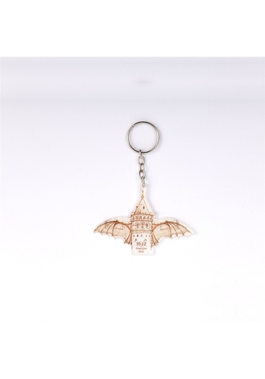 Anadoliamağazacılık Kanatlı Galata Kulesi Pleksi Anahtarlık