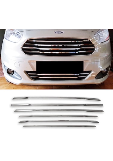 Ford Tourneo Courier Krom Ön Panjur 6 Prç P.çelik 2014-2018 Arası
