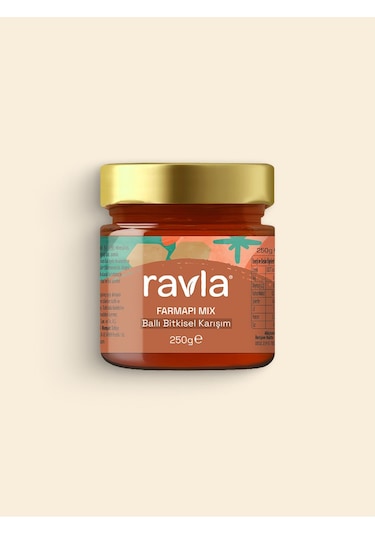 Ravla Farmapi Mix Ballı Bitkisel Karışım - 250g