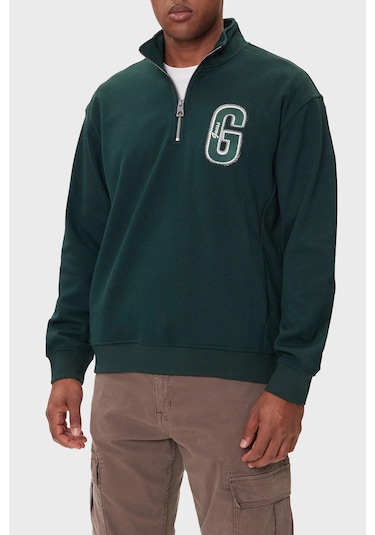 Guess Erkek Sweat M5bq18 K0552 G8h6 Haki Haki