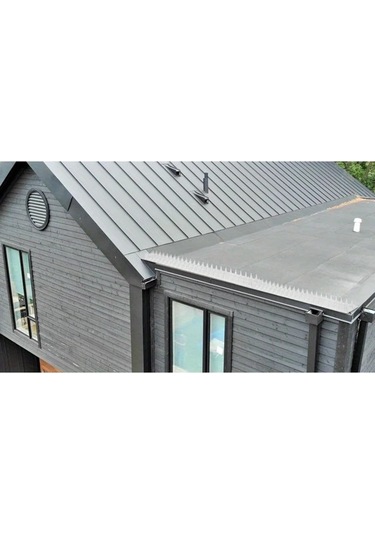 Willowhaven 12 Adet Şeffaf Kuş Dikenli Şerit - Dayanıklı, Yapışkanlı, Bahçe Ve Çatı Koruma