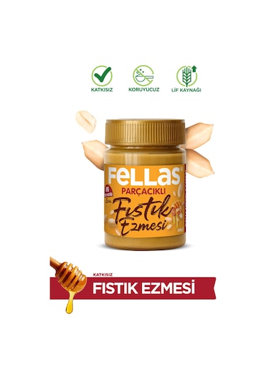 Fellas Ballı Fıstık Ezmesi 300 G
