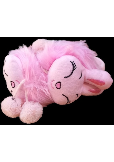 Salar Ticaret Kız Çocuk Peluş Kulaklık Açık Pembe
