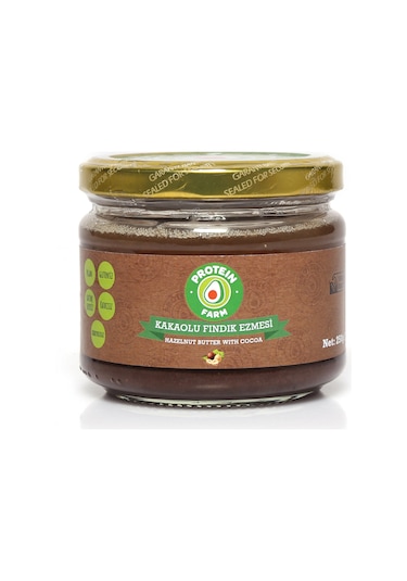 Protein Farm Kakaolu Fındık Ezmesi Yerli Üretim 250 G