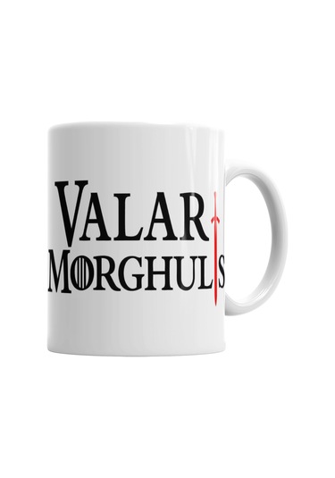 Game Of Thrones Valar Morghuls Kupa Bardak Porselen Karışık