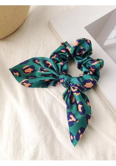 Proshik Leopar Zümrüt Saç Lastiği 242573242 Leopar