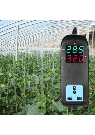 Ximistore9 Profesyonel Dijital Termostat -40 C İle 120 C Arası Hassas Sıcaklık Kontrolü, 10a 250v