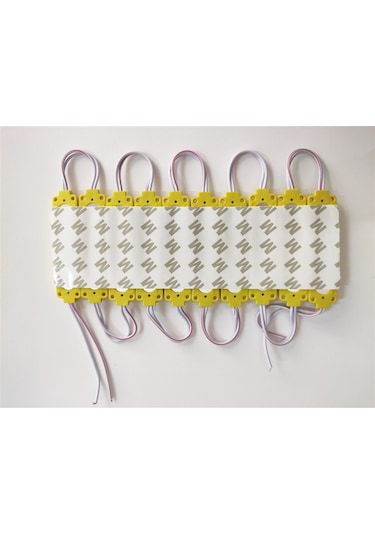 Replax Parmak Cob Led Sarı 24 Volt Su Geçirmez 10,lu 3m 0409977