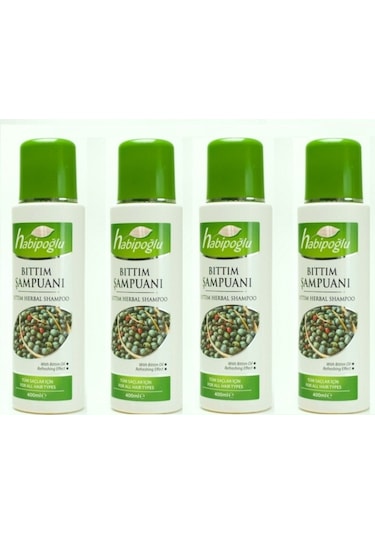 Habipoğlu Bıttım Bitkisel Şampuan 4 x 400 ML