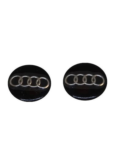 Audi Araç Anahtar Logo Amblemi Kumanda Logo Çap: 14 Mm 2 Adet