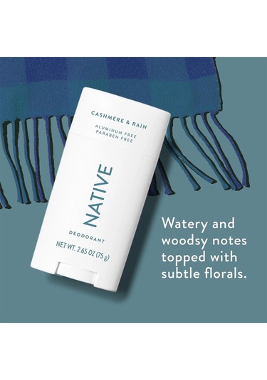 Native Cashmere & Rain Alüminyumsuz Stick Deodorant 75gr