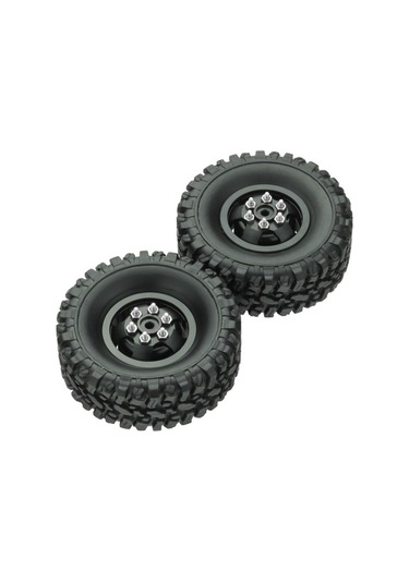 Didadodo Wpl C14/c24/b Serisi İçin 4x4 Metal Jantlı Rc Lastik Seti - 66mm Çap, 5mm Hex Kullanıcı Yorumlarına Dayalı