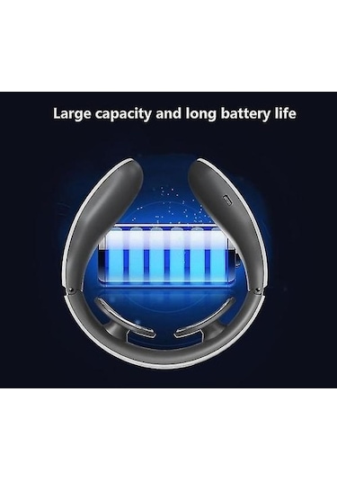 Boyun Masajı Darbe Servikal Omurga Fizyoterapi Cihazı Omuz, Çift Efekt Yatıştırıcı Boyun 4mpa1r Beyaz