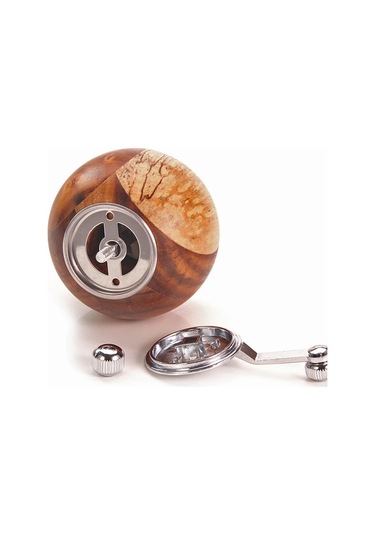 Jialan El Krank Ahşap Tuz Biber Değirmeni Seramik Çekirdek Ahşap