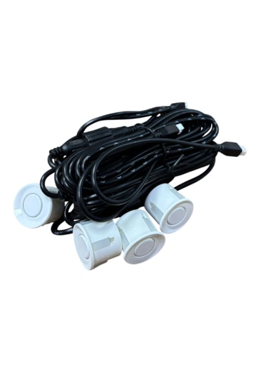 Araç Park Sensörü Gözü 22mm Beyaz Snr22-w 4 Adet Fiyatı