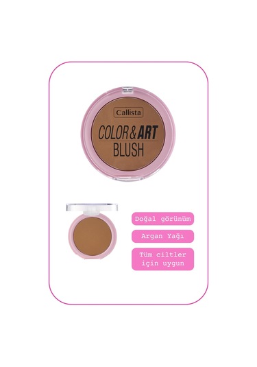 Callista Color Art Blush Allık 140 Bronzed Babe
