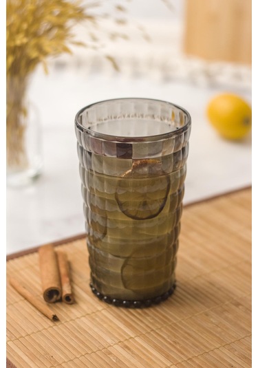 Allegra Füme Bardak - 750 Ml Tekli Akrilik Malzeme - Cam Değildir Kırılmaya Dayanıklı