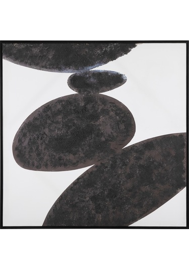 Thaı Stone Çerçeveli Yağlıboya Tablo 100x100 Cm