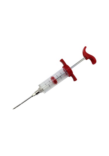 Youtek Et Enjeksiyonu Cihazı - 30ml Gıda Kalitesi Plastik+paslanmaz Çelik, 7.5cm İğne, Barbekü, Mangal, Partiler İçin Lezzet Enjeksiyonu Aracı Çok Renkli