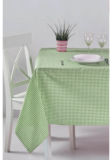 Yeşil Pötikareli Masa Örtüsü, Sofra Bezi, Piknik Örtüsü