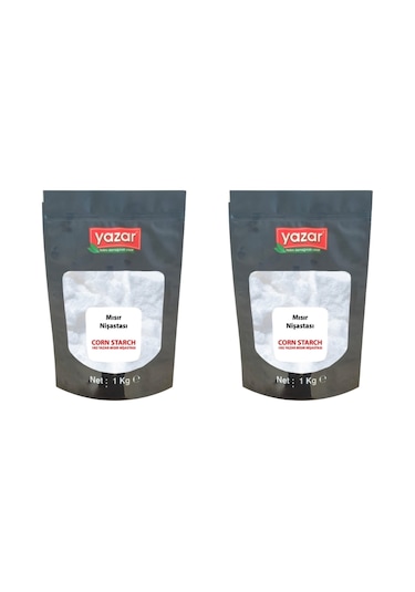 1 Kg X 2 Paket Yazar Mısır Nişastası