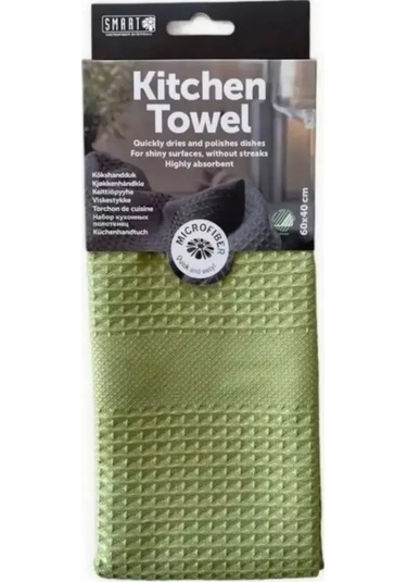 Smart Microfiber System 40x60 Cm Mutfak Havlusu 175771371 Açık Yeşil
