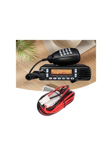 Kangvka Kenwood Tk7180/tk8180/nx700/nx800 Serisi İçin 3 Metre 12v Araç Dc Güç Kablosu, 20a Sigorta Ve Isı Dayanıklı Pu Kablo