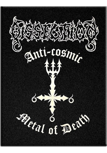 Dissection Anti Cosmic Metal Of Death Albüm Arma Sırt Peç Back Patch Yama Çok Renkli