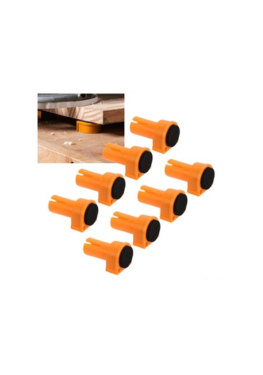 Yifomall 8'li Takım 19mm Yüksek Dayanımlı Ahşap İşleme Mengene Pimleri - Esnek Ve Çizmez