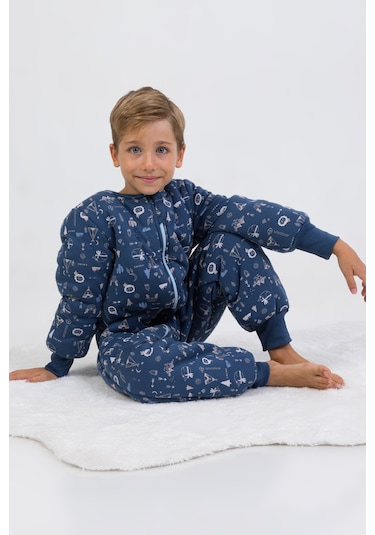 Erkek Çocuk Kalın Elyaf Dolgulu Premium Kalite 2.5 Tog Desenli Uyku Tulumu-koyu Lacivert Koyu Lacivert Erkek Çocuk Kalın Elyaf Dolgulu Premium Kalite 2.5 Tog Desenli Uyku Tulumu-koyu Lacivert Koyu Lacivert