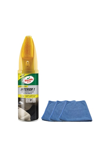 Turtle Wax Fırçalı Koltuk Döşeme ve Halı Temizleyici 400 Ml