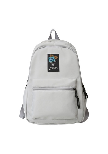 Geniş Kapasiteli Okul Çantası, Ergonomik Sırt Çantası, Dayanıklı Naylon Materyal, Öğrenciler İçin Pratik Ve Konforlu Çanta Modelleri Açık Gri