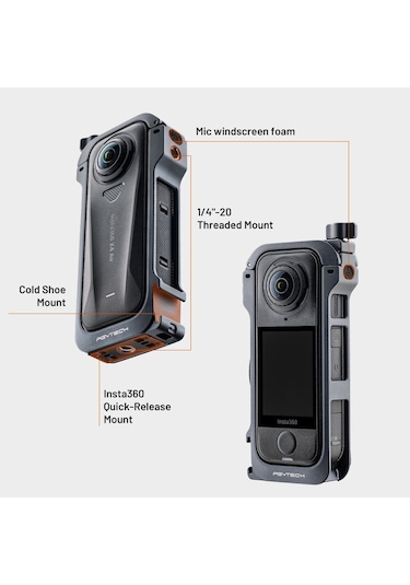 Pgytech Insta360 X4 Air Camera Cage