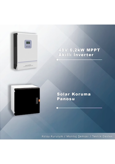 Matech 10 KW Solar Paket Sistem 10000W/gün
