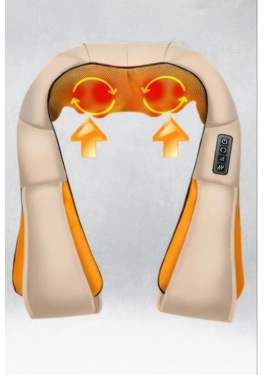 Qasul Ovmalı Asmalı Boyun Sırt Ve Vücut Masajı Güçlü Ovmalı Masaj Aleti Krem