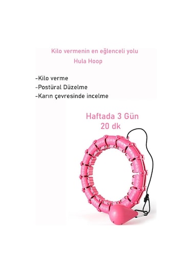 Hula Hoop Egzersiz Çemberi - Egzersiz Halkası -65-110cm