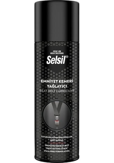 Emniyet Kemeri Yağlayıcı Sprey 200 Ml 200 Ml