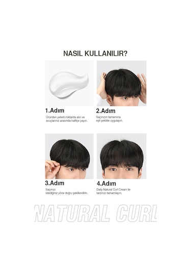 Dashu Daily Natural Curl Dalgaları Belirginleştiren Saç Şekillendirici Krem 150 ML