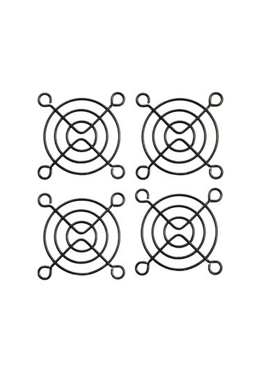 30 Adet Metal Örgü Koruma Koruyucu Koruyucu Net Fan Izgara, Soğutma Fanı İçin 50mm 5cm Fan Izgaraları