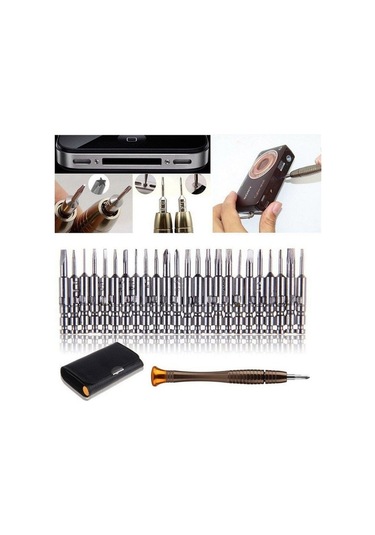 İphone Cep Telefonu Tablet Pc Için 25'i 1 Arada Torx Tornavida Onarım Aleti Seti 0187