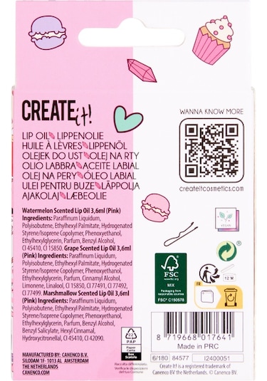 Create It Dudak Yağı Seti - Love