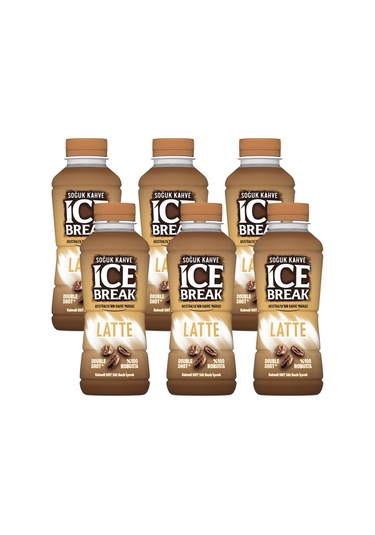 Ülker Ice Break Latte 375 Ml 6 Lı Hazır