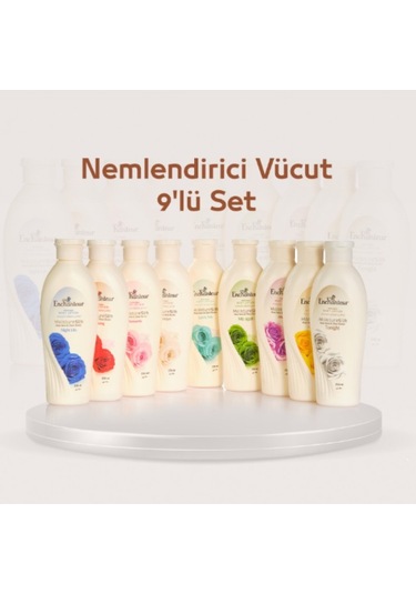 Enchanteur Nemlendirici Vücut Bakım Seti 9 x 250 ML