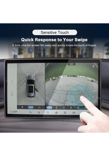 Honeybeeshop Byd Atto 3 32 51 Cm Ekran Koruyucu 9h Sert Cam Çizilmeye Dayanıklı