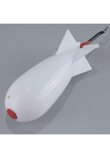 Beyaz Yeni Açık Trend Sazan Balıkçılık Büyük Roketler Olta Takımı Roket Şamandıra Konteyner Sazan Çekmek Yuvalama Yem Besleyici Büyük Şamandıra Atıcı