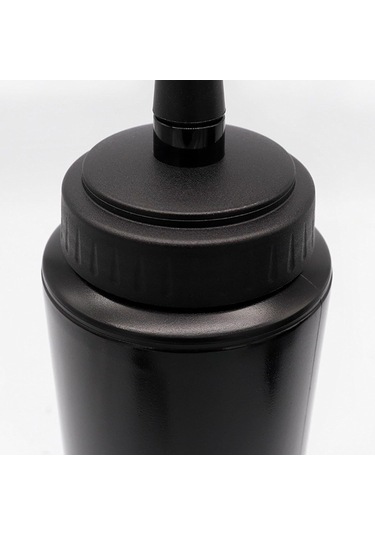 Spor Su Şişesi Su Kupası Taşınabilir Hafif Yeniden Kullanılabilir Fitness Şişesi 1 L Hokey Açık Dış Mekan Aktiviteleri Boks Siyah Siyah