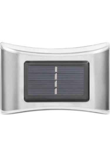 Monyee Güneş Enerjili 4'lü Led Duvar Lambası - Dış Mekan İçin Ip65 Su Geçirmez, Çelik Yapı, Beyaz Işık, Bahçe Ve Bahçe Aydınlatması Beyaz